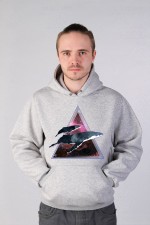 Толстовка, свитшот, футболка Space Whales