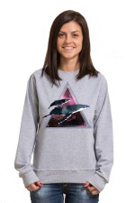 Толстовка, свитшот, футболка Space Whales