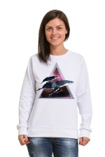 Толстовка, свитшот, футболка Space Whales