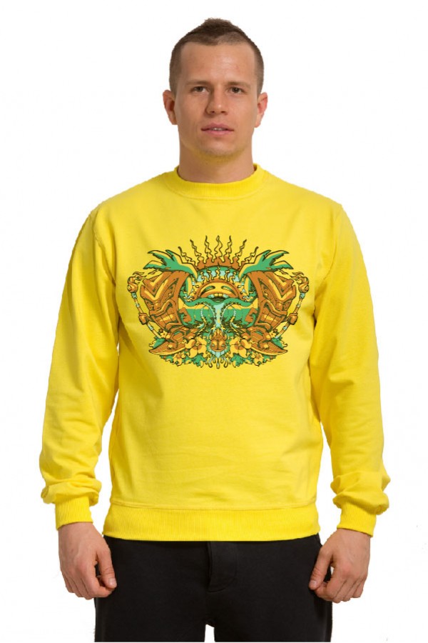 Толстовка, свитшот, футболка Туземцы в стиле tribal