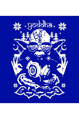 Новогодняя Толстовка, свитшот, футболка Мастер Йода