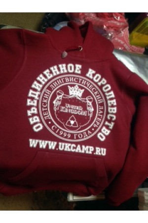 Детские толстовки с печатью для лагеря