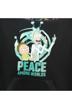 Толстовка Рик и Морти на заказ по макету клиента