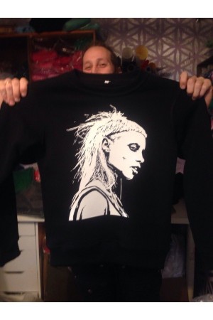 Свитшот с принтом на заказ