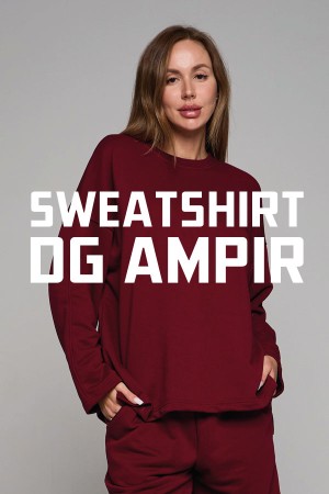 Дизайнерские свитшоты оптом пошив на заказ из вашего сырья, модель Sweatshirt Ampir