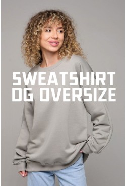 Свитшоты оверсайз оптом пошив на заказ из вашего сырья, модель Sweatshirt Oversize dg (без начеса)