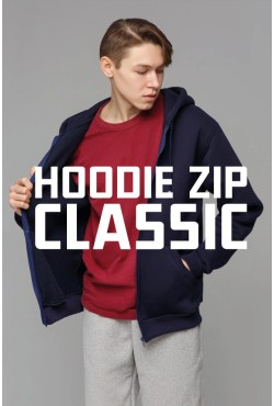Худи зип классическая оптом пошив на заказ из своего сырья, модель Classic Zip-Hoodie Худи зип классическая оптом пошив на заказ из своего сырья, модель Classic Zip-Hoodie