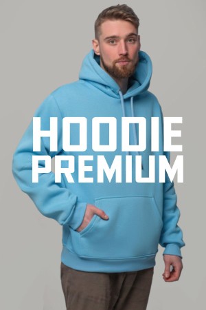 Худи оптом пошив на заказ из вашего сырья, модель Премиум