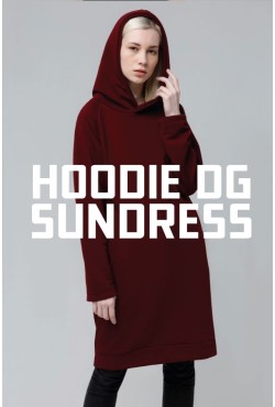 Пошив худи платьев на заказ оптом из своего сырья, модель Sun Dress Пошив худи платьев на заказ оптом из своего сырья, модель Sun Dress