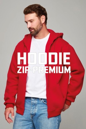 Зип худи оптом пошив на заказ из вашего сырья, модель Zip Premium Hoodie