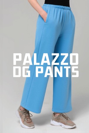 Спортивные брюки палаццо пошив на заказ из вашего сырья, модель DG Palazzo pants