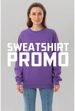 Свитшоты промо оптом пошив на заказ из вашего сырья, модель Sweatshirt promo