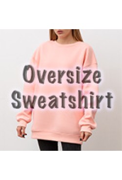 Свитшоты оверсайз оптом пошив на заказ из вашего сырья, модель Sweatshirt Oversize (утепленная)