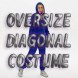 Demiseason Sport Suit: Hoodie oversize and sport pants DG