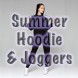 Summer Hoodie Oversized & Joggers Sport Suit