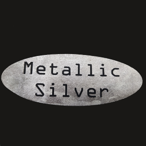 Metallic silver