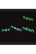 Печать Flex винил А5 |Неоновая пленка (светится в темноте)   Магазин Толстовок Flex - печать неоном | Светится в темноте