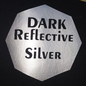 Dark reflective silver