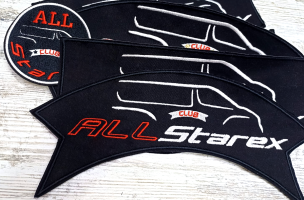 Шевроны тонкие из хлопка на заказ. Изготовление и пришив хлопковых шевронов методом вышивки