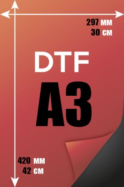 Печать DTF А3