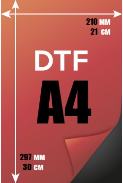 Печать DTF А4