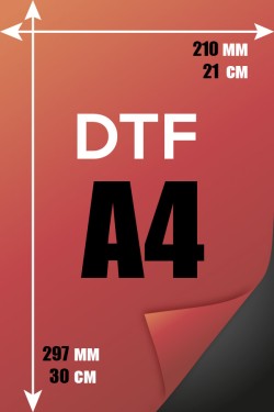 Печать DTF А4