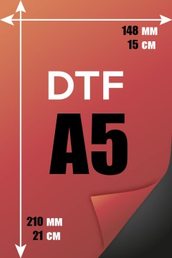 Печать DTF А5