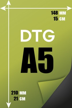 Печать DTG прямая-цифровая А5
