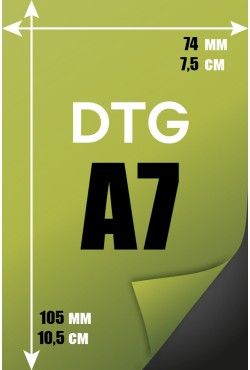 Печать DTG прямая-цифровая А7