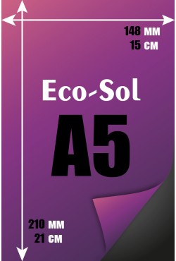 Печать Эко-сольвент А5