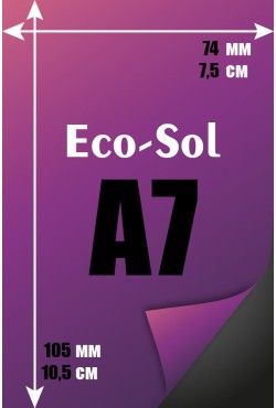 Печать Эко-сольвент А7