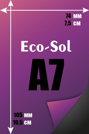 Печать Эко-сольвент А7