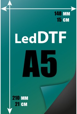 Печать ledDTF А5