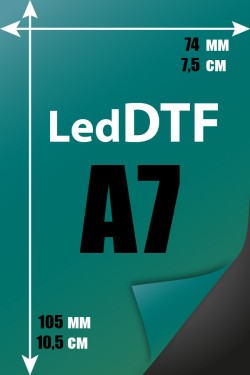 Печать ledDTF А7
