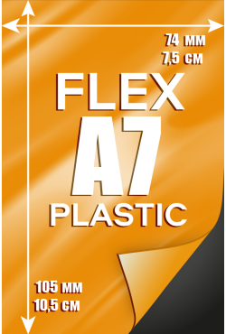 Печать 750 микрон флекстран  эффект пластика А7