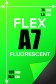  Printing Flex Vinyl A7 fluorescent    Печать Flex винил А7 |Флуоресцентная пленка (светится в УФ освещении) 