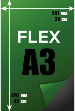 Печать Flex винил А3 Базовый цвет