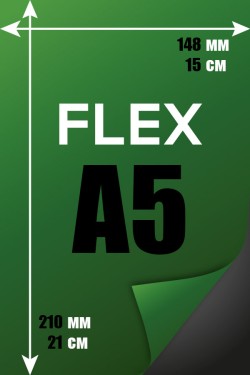 Печать Flex винил А5 Базовый цвет