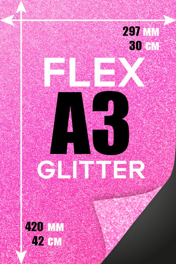  Printing  Glitter A3    Печать Flex винил А3 | Glitter 