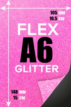 Печать Flex винил А6 | Glitter