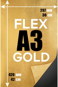 Печать Flex винил А3 | Золотая серебряная и металлизированная пленка
