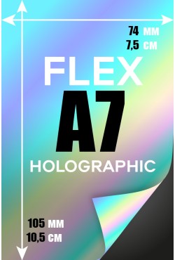 Печать Flex винил А7 | Hologram