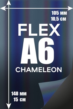 Печать Flex винил А6 | Chameleon Reflective
