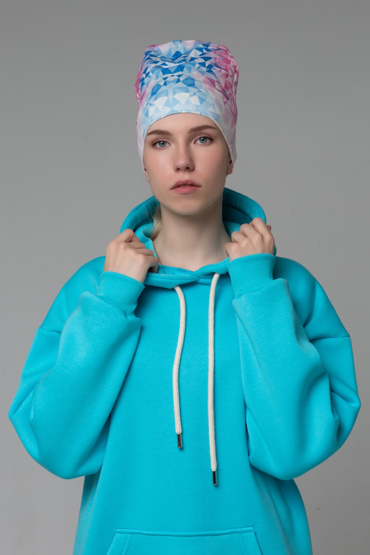 Fullprint beanie-cap Polygon — фото 2