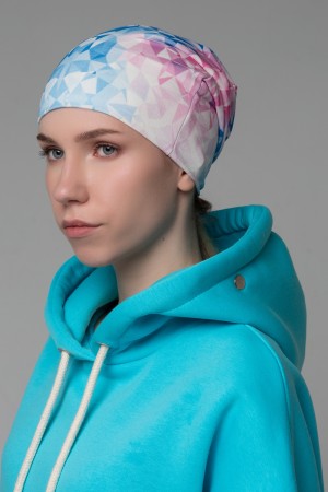 Fullprint beanie-cap Polygon
