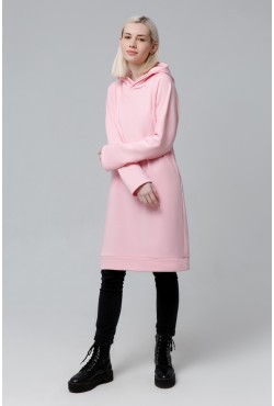 Dress Hoodie Pink  - Платье-худи розовое!