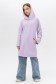  Dress Hoodie Lavender M-40-42-Teenage-(Подростковый)    Платье-худи с капюшоном лавандовое подростковое для девочек 