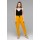 Joggers Summer Mustard | Джогерры легкие спортивные штаны с высокой талией «Горчица» женские
