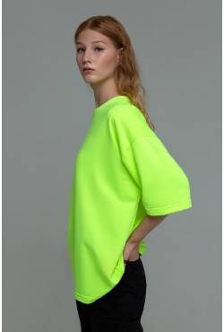 Oversize T-shirt «Neon Lime»|Футболка оверсайз «Неон Лайм»