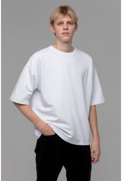 Футболка оверсайз «Белая» | Oversize T-shirt «White»